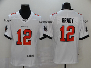 Maglie di Alta Qualità per Football Americano 2025 dei Buccaneers # Maglia da Football BRADY 12 per Giovani, Bambini, Donne e Uomini - Product Image 4
