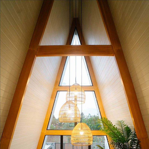 <span class=keywords><strong>Casa</strong></span> Triangular de Acero de Lujo con Ventana Panorámica para Proyectos de Glamping de Alta Gama - Product Image 5
