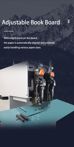 Engrapadora Eléctrica de Doble Cabezal Metálico WD-103 con Cabezales <span class=keywords><strong>Haller</strong></span> para Encuadernación de Folletos - Product Image 5