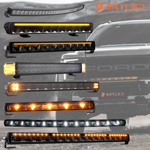 Barre Lumineuse <span class=keywords><strong>LED</strong></span> Brevetée BRTLED Blanc Ambre DRL Sans Vis Tout-Terrain pour Voiture VTT <span class=keywords><strong>4x4</strong></span> Phares Tout-Terrain - Product Image 2