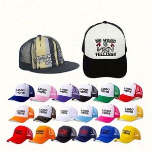 Fast Delivery Custom Print Embroidery Snap Back Trucker <b>Hat</b> <b>for</b> Outdoor Events - Product Image 1