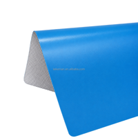 Revêtement de sol en vinyle PVC imperméable HM, antidérapant, résistant à l'usure, sol commercial pour hôtel, bureau, école, hôpital