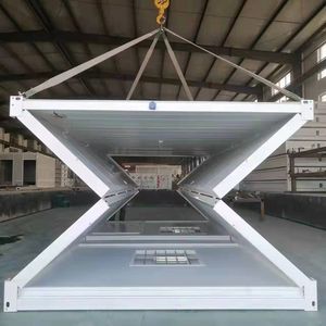Casa contenedor de acero plegable prefabricada para la construcción de casas prefabricadas al aire libre para uso <span class=keywords><strong>en</strong></span> el dormitorio y la sala de estar <span class=keywords><strong>en</strong></span> <span class=keywords><strong>bienes</strong></span> raíces - Product Image 5
