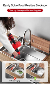 XFIRE-GEAR GT-8002 25ft Déboucheur de canalisation double mode, fonctionnement manuel et électrique, étanche IP68, personnalisable OEM, garantie 1 an - Product Image 5