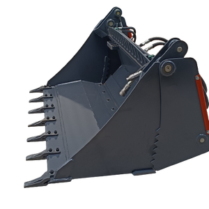 Godet 4 en 1 pour mini chargeuse-pelleteuse/tractopelle/tracteur - Product Image 4