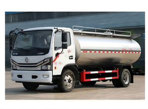 รถบรรทุกนมสดแบบมีฉนวนสแตนเลส  รถบรรทุกนมแบบ OEM  รับผลิตตามสั่ง  ถังขนส่งนม - Product Image 3