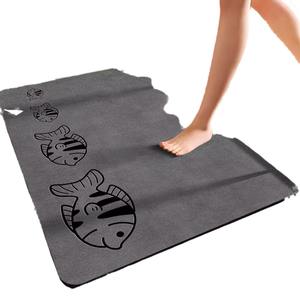 Alfombra de Baño Absorbente de Tierra de Diatomeas con Diseño de Dibujos Animados Personalizado, de Secado Rápido, Antideslizante y Resistente a las Manchas para el Hogar, Baño y Puerta - Product Image 5
