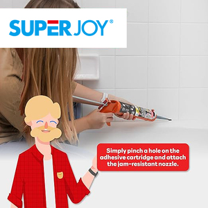 Sellador de Silicona de un Componente, Adhesivo de Alta Adhesión, Sellado de Doble Función, Curado Rápido, Compatible con Múltiples Superficies, para Construcción - Product Image 3