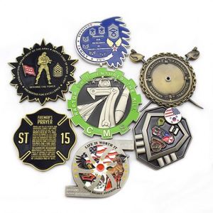 Moneda Conmemorativa Personalizada con Logotipo, Diseño Antiguo en Oro y Plata, Moneda de Aleación de Zinc y Latón Estampada, Moneda 3D, Colecciones de Monedas Personalizadas - Product Image 4