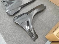 Guardabarros Delanteros de Fibra de Carbono para Mitsubishi Lancer (2008-2017) | Reemplazo de Aleta Delantera Estilo EVO X | Ajuste Tipo OEM