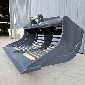 <span class=keywords><strong>S60</strong></span> Máy Xúc File Đính Kèm New 1-50 Tấn Nghiêng Xô Với Sàng Lưới Skeleton Xô Loại Cho Trang Trại Và Xây Dựng Các Ngành Công Nghiệp - Product Image 1