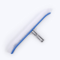 Brosse de piscine Blue Torrent 360 Brosse murale de piscine professionnelle de qualité supérieure de 18 pouces Meilleure brosse d'angle de piscine
