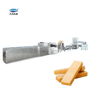 New Advanced Manufacturers selling cheap automation wafer biscuit stick making machine