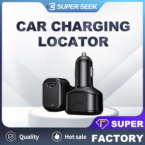 Chargeur de voiture 4G avec localisateur GPS, aucune installation requise, dispositif anti-perte pour voiture, plusieurs ports de charge, prend en charge le commerce transfrontalier - Product Image 4