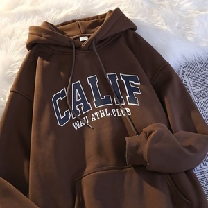 Sudadera con Capucha Forrada de Marca de Moda Urbana, Estilo Vibe para Parejas, Hip Hop Americano, Top de Otoño Invierno para <span class=keywords><strong>Hombre</strong></span>, Venta al por Mayor - Product Image 6