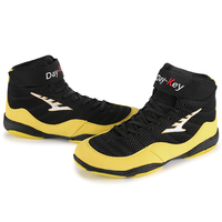 En gros OEM Personnalisé Professionnel Combat Fitness Bodybuilding Gym Bottes Chaussures De Boxe Pour Hommes