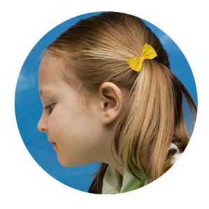 Ruban en polyester biodégradable, élastiques pour <span class=keywords><strong>cheveux</strong></span> pour filles, 2 pouces, nœuds pour <span class=keywords><strong>cheveux</strong></span> pour enfants, élastiques pour <span class=keywords><strong>cheveux</strong></span> de princesse, chouchous - Product Image 3