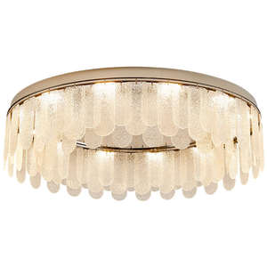 Nuevo diseño Popular diseño nórdico candelabro Hotel hogar simple moderno vidrio redondo lámpara colgante de techo - Product Image 6