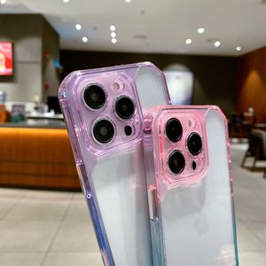 Pour Xiaomi <span class=keywords><strong>Redmi</strong></span> Note 12 PRO plus coque acrylique tpu hybride antichoc pour iphone dégradé de couleur coque de téléphone - Product Image 2