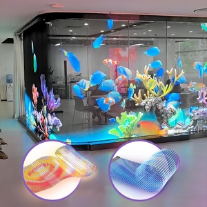 Écran LED en film haute transparence P6, 95% de transparence, film d'affichage LED ultra-fin pour mur-rideau en verre - Product Image 1