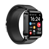 Nuevo reloj inteligente deportivo Android para TK12 Monitoreo Rastreador de sueño Presión arterial Ritmo cardíaco Sangre IP67 Plástico