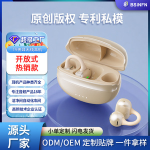 Auriculares inalámbricos Ows Clip On Ear Open Ear con carga tipo C, control táctil y diseño deportivo. - Product Image 2