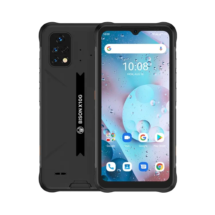 Оригинальный смартфон UMIDIGI BISON X10G NFC защищенный смартфон 4 ГБ + 64 ГБ 6150 мАч 6,53 дюймов Android 11 4G мобильные телефоны по заводской цене