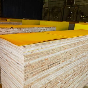 Panneau de coffrage en bois massif 3 plis jaune, facile à manipuler, <span class=keywords><strong>prix</strong></span> de gros usine - Product Image 5