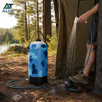 Sac de Douche Portable Multifonctionnel pour Camping, Réservoir d'Eau en PVC pour Extérieur, Conteneur de Stockage d'Eau pour Randonnée, Plage, Voyage, Urgence, Fabriqué en Chine