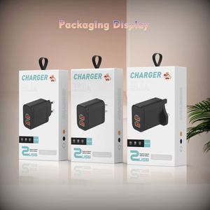New Dual USB <b>Mobile</b> <b>Phone</b> Charging Head Private Model for Foreign Trade 5V-2A <b>Small</b> Household Appliances Charger Adapter - Product Image 3