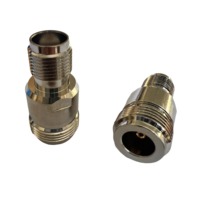 Adaptateur coaxial N/TNC-KK d'alimentation d'usine N femelle vers connecteur adaptateur femelle TNC en stock