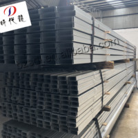Perfil C de acero galvanizado moderno para Edificio de Oficinas de pared de apartamento duradero anticorrosión para construcción de escuelas