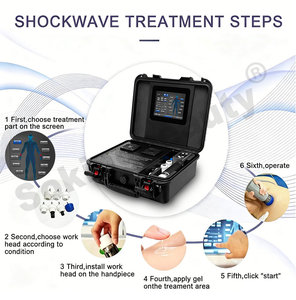 Dispositivo de Terapia Electrónica de Ondas de Choque Compacto con Certificación CE, Dispositivo de Masaje de Ondas de Choque para Relajación Muscular Profunda para Uso Doméstico - Product Image 5