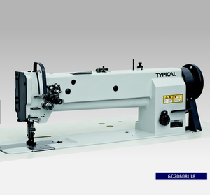GC20608L18 Offre Spéciale typique de machine à coudre industrielle à double aiguille à point noué avec pièces détachées électroniques 60 Large - Product Image 5