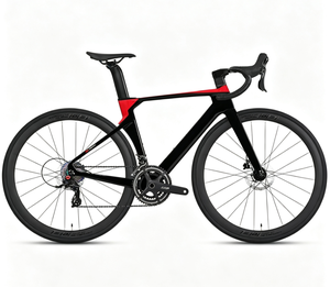 Bicicleta de Carretera Deportiva Ligera con Cuadro de Carbono de Alto Módulo, Horquilla de Carbono, Ruedas WheelTop EDS TX, 24 Velocidades, Frenos de Disco Hidráulicos Inalámbricos, R5pro - Product Image 4