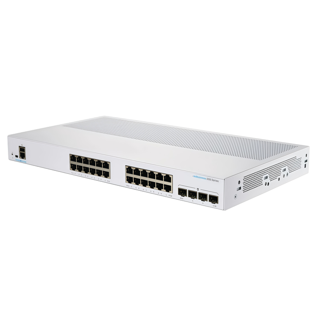 CBS350-24P-4G 24 Port Gigabit POE+Layer 3 Management Switch 195W 4 SFP Optical Ports 802.3at Power Switch