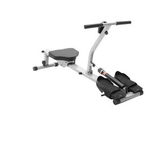 Rameur pliable réglable pour la maison, silencieux, à contrôle magnétique et hydraulique, équipement de fitness - Product Image 3