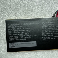 Batterie d'ordinateur portable 456595 pour tablette Chuwi Hi10 Max 456595-2S1P 2ICP5/65/95 Li-Ion 7.7V rechargeable en stock