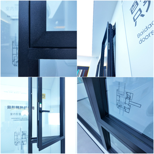 <span class=keywords><strong>Ventanas</strong></span> Abatibles y Oscilobatientes <span class=keywords><strong>de</strong></span> Aluminio <span class=keywords><strong>con</strong></span> Marco Ultra Estrecho y Diseño sin Perfiles, <span class=keywords><strong>Rotura</strong></span> <span class=keywords><strong>de</strong></span> <span class=keywords><strong>Puente</strong></span> Térmico, 1.8 mm, Resistentes a Huracanes, Doble/Triple Acristalamiento - Product Image 4