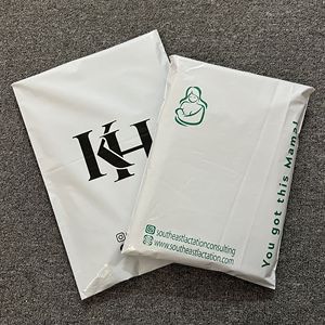 Custom Mailing <b>Bags</b> New Plastic Thick Courier Postage Envelope Shipping Packaging White Poly Mailer Mail <b>Bag</b> for <b>Clothing</b> - Product Image 5