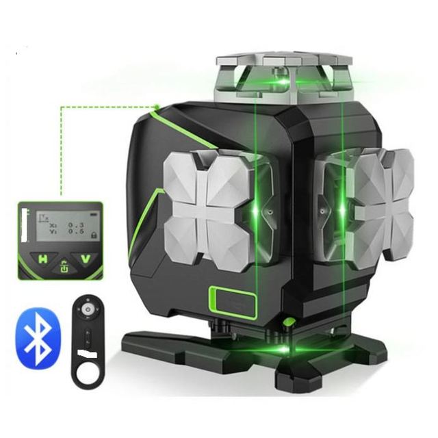 360 Degree Self-Leveling Mini Laser Level with Green Laser Stable Floor Leveling Tripod From China Battery-Powered