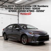 Pièces de rechange OEM pour carrosserie, portes de voiture, panneau de porte pour Corolla 2019- OE 67004-02620 67003-02620