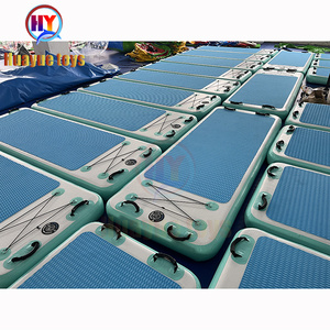 Colchoneta Inflable Portátil para Acrobacias de la Fábrica de Guangzhou, Material de PVC DWF para Gimnasio, Fitness, Ejercicios de Gimnasia - Product Image 3