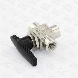 Válvula de Bola de Tres Vías de Acero Inoxidable con Rosca Interna, Manual/Eléctrica, para Agua/Aceite, Montaje en Panel, OEM Personalizable - Product Image 5