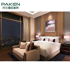 Một cửa chìa khóa trao tay KHÁCH SẠN giải pháp đồ nội thất khách sạn dự án phòng ngủ khách sạn 5 sao phòng ngủ Vua kích thước giường đồ nội thất thiết lập - Product Image 2