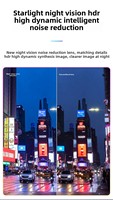 Caméra de rétroviseur avec objectif simple/double, dashcam 1080P, écran IPS 4,7 pouces, vision nocturne HD, boîte noire de voiture