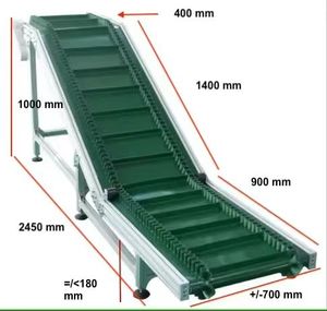 Cấp thực phẩm nghiêng Feeder băng tải cho Đậu Rau truyền đạt vật liệu cho ăn băng tải thực phẩm nâng băng tải dây chuyền sản xuất - Product Image 6