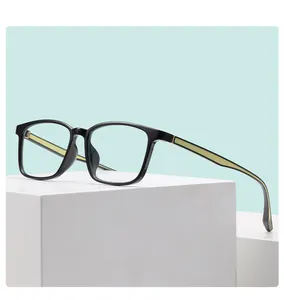 Nouveau cadre de lunettes en acétate de haute qualité TR90, lunettes de myopie pour étudiants, vente en gros, lunettes bloquant la lumière bleue, achats en ligne