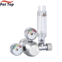 Ensemble de vanne de réduction de pression CO2 ZRDR avec électrovanne et cylindre en alliage d'aluminium pour aquarium, boîte de haute précision durable