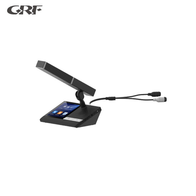 Professional Meeting System with Voting Wired Conference Unit with Touchscreen